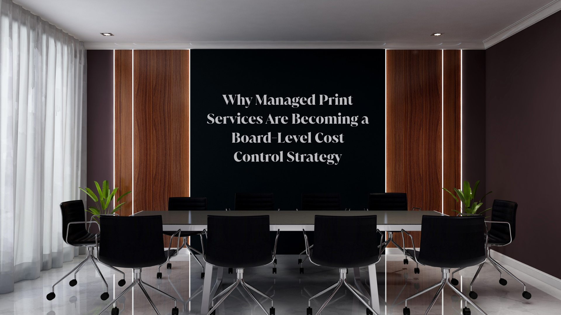 Why Managed Print Services Are Becoming a Board-Level Cost Control Strategy
